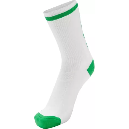 Chaussettes Handball Hummel blanches et vertes - Sport time