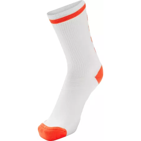 Chaussettes Handball Hummel blanches et roses- Sport time