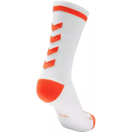 Chaussettes Handball Hummel blanches et roses- Sport time