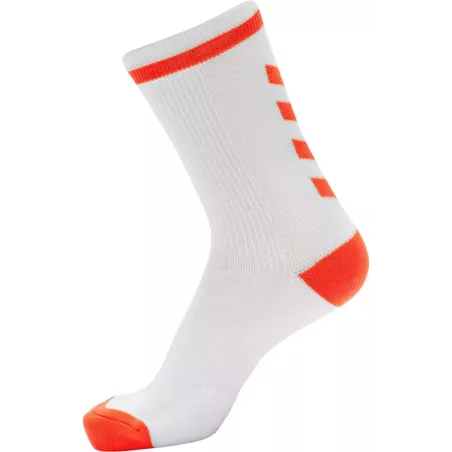 Chaussettes Handball Hummel blanches et roses- Sport time