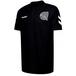 Polo Hummel homme noir IDA Handball...