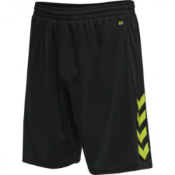 Short Hummel Core XK noir / jaune