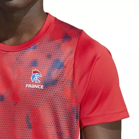 Maillot échauffement équipe de France de handball - Sport-time