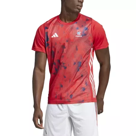Maillot échauffement équipe de France de handball - Sport-time