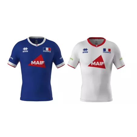 Maillot équipe de France de volley-ball Errea 2023-2024 - Sport time