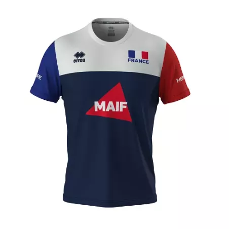 Maillot training équipe de France de volley-ball Errea 2023-2024
