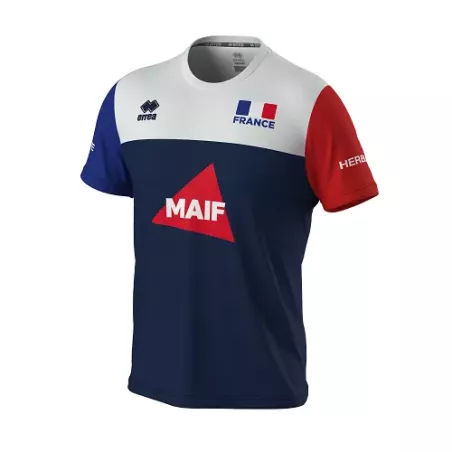 Maillot training équipe de France de volley-ball Errea 2023-2024