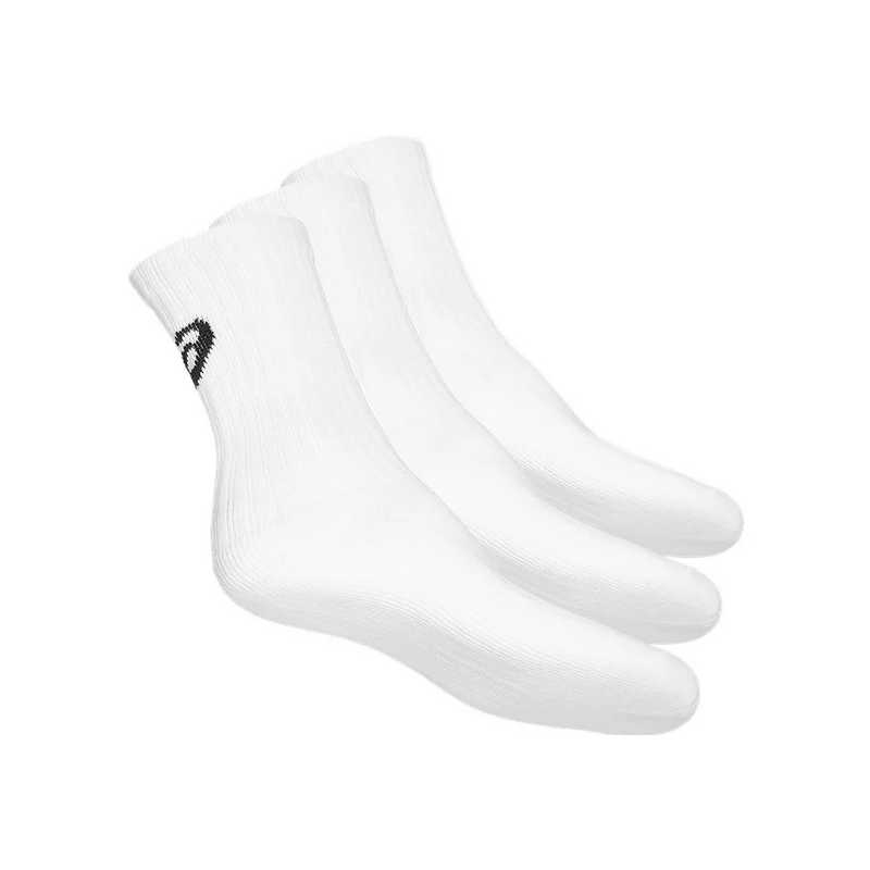 Chaussettes Asics hautes blanches lot de 3, volley, hand - Sport time