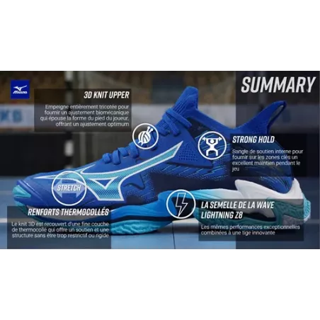 Chaussures volley Mizuno Wave Lightning Neo 3 - Sport time