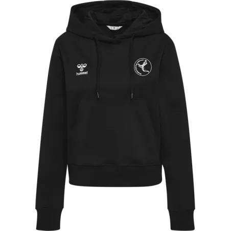 Sweat à capuche Hummel adulte noir Allevard HB - Sport time
