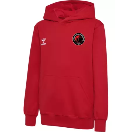 Sweat à capuche rouge Hummel USSE Handball - Sport time
