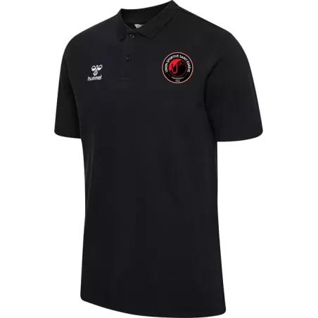 Polo noir Hummel USSE Handball - Sport time