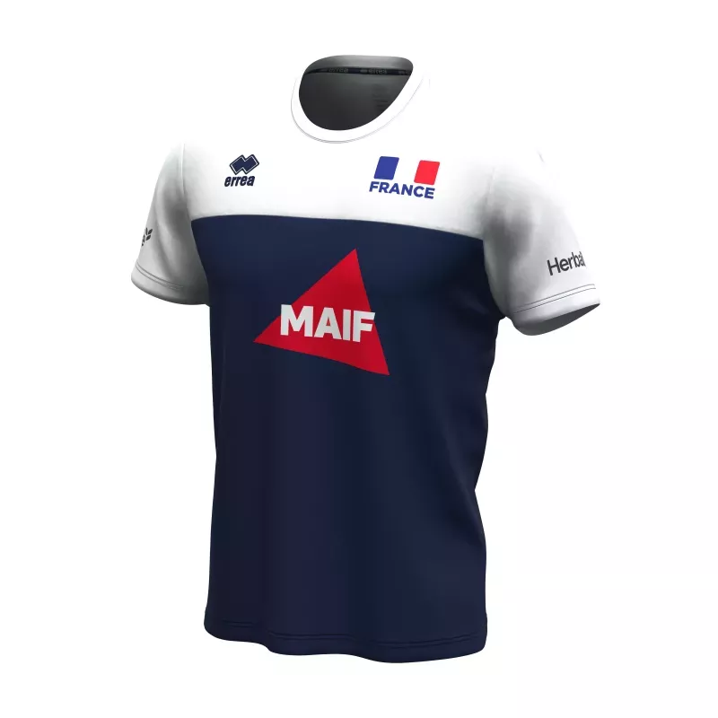 Maillot De Volleyball Nantes VBN Errea - Bleu Marine - Taille S - Très Bon état