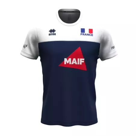 Maillot training équipe de France de volley-ball Errea 2025 - Sport-Time