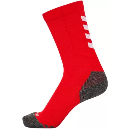 Chaussettes handball Hummel Pro Training rouges/blanches - Sport Time