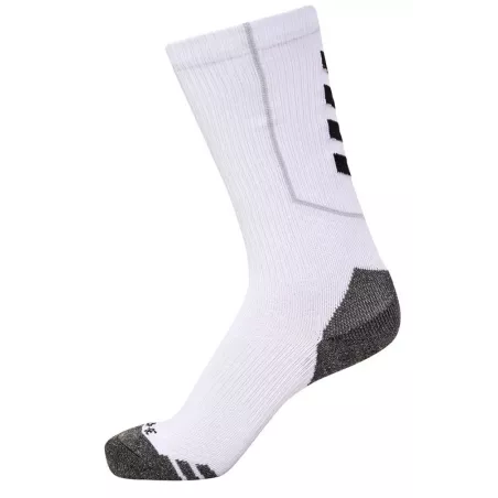 Chaussettes handball Hummel Pro Training blanches/noires - Sport Time