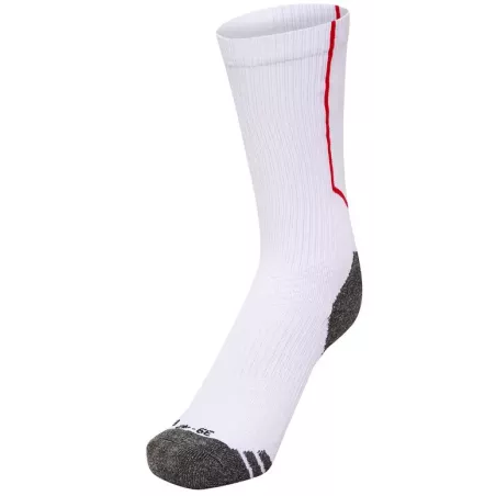 Chaussettes handball Hummel Pro Training blanches/rouges- Sport Time