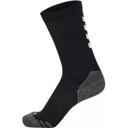 Chaussettes handball Hummel Pro Training noires/blanches - Sport Time