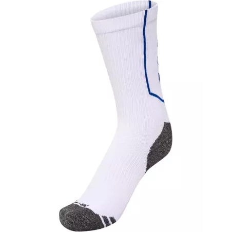 Chaussettes handball Hummel Pro Training blanches/bleue - Sport Time