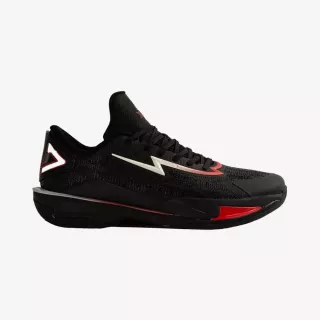 Chaussures basket Peak Lightning 11 noires/rouges | Sport Time