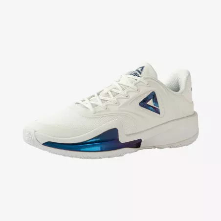 Chaussures basket Peak Eclipse blanches/bleues | Sport Time