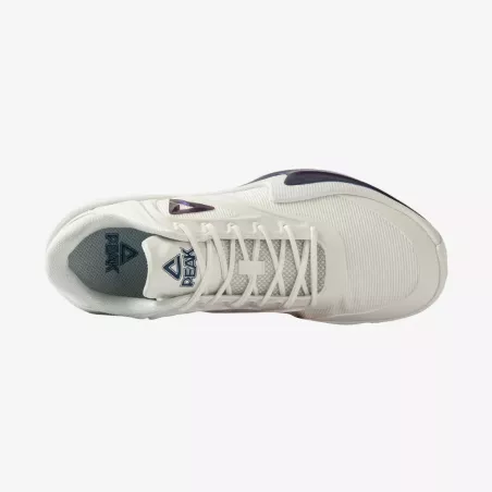 Chaussures basket Peak Eclipse blanches/bleues | Sport Time