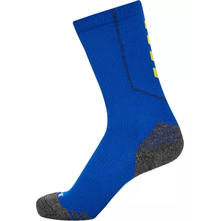 Chaussettes handball Hummel Pro Training bleues/jaunes | Sport Time