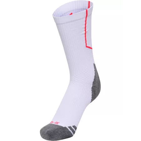 Chaussettes handball Hummel Pro Training blanches/roses | Sport Time