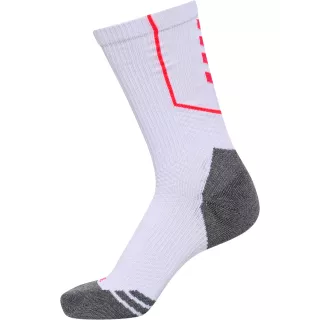 Chaussettes handball Hummel Pro Training blanches/roses | Sport Time