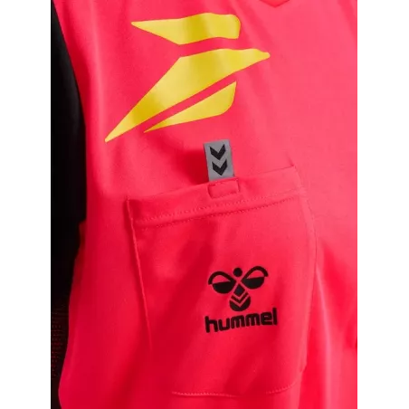Maillot arbitre Hummel femme officiel FFHB rose | Sport time