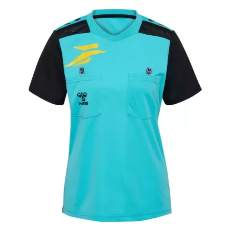 Maillot arbitre Hummel femme officiel FFHB bleu| Sport time