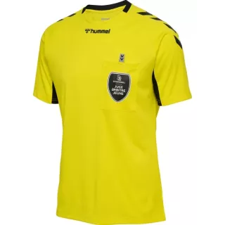 Maillot juge arbitre jeune Hummel officiel FFHB  jaune | Sport time