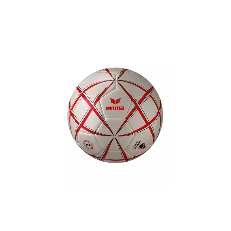 Erima Magic White Training Pallone Da Pallamano (7202509), Bianco/rosso, 2