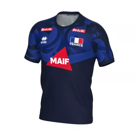 Maillot training équipe de France de volley-ball Errea 2025-2026 | Sport-Time