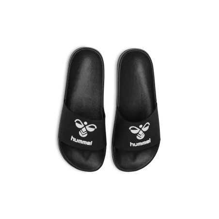 Claquettes Hummel noires | Sport Time
