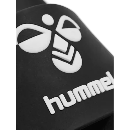 Claquettes Hummel noires | Sport Time
