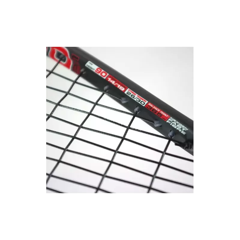 Raquette De Squash Karakal SN 90 FF – Légère, Tête Lourde, Fibre De Carbone, 90 G