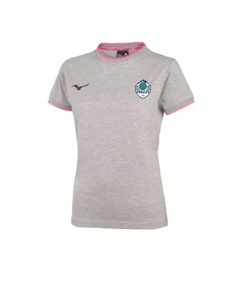 Tee shirt coton Mizuno Femme Crolles VB | Sport Time