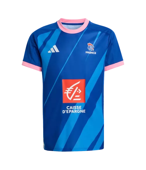 Maillot équipe de France de handball adidas enfant bleu | Sport time
