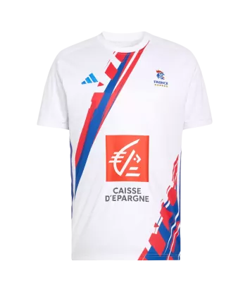 Maillot équipe de France de Handball adidas blanc 2026 | Sport Time