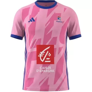 Maillot équipe de France de handball adidas enfant rose | Sport time