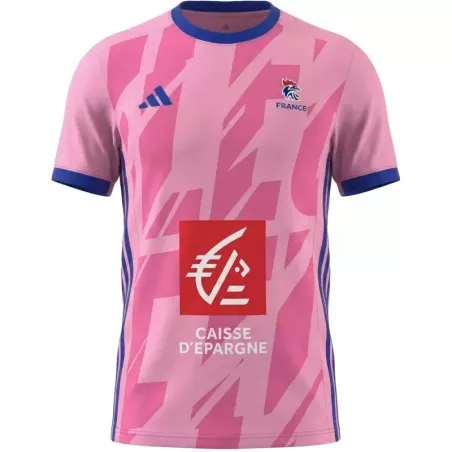 Maillot équipe de France de handball adidas enfant rose | Sport time
