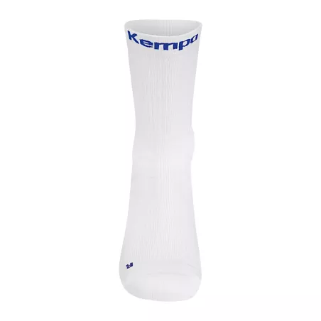 Chaussettes Kempa Logo Classic blanches et bleues| Sport time