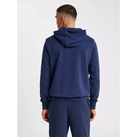 Sweat à capuche Hummel Pulse bleue | Sport time