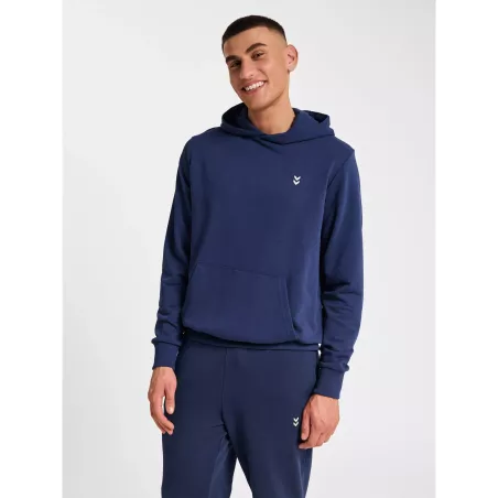 Sweat à capuche Hummel Pulse bleue | Sport time