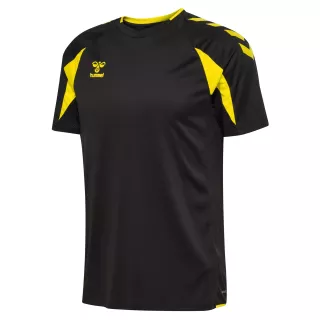 Maillot handball Hummel hmlCore 2.0 Jersey noir / jaune | Sport Time