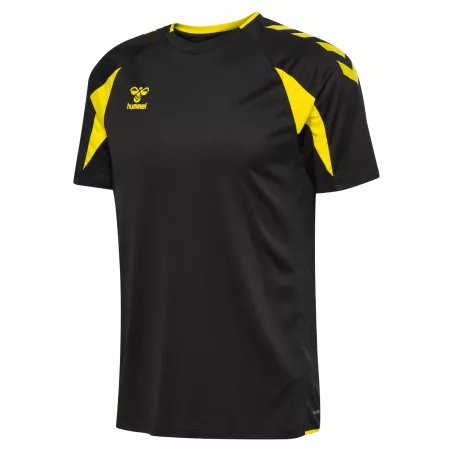 Maillot handball Hummel hmlCore 2.0 Jersey noir / jaune | Sport Time