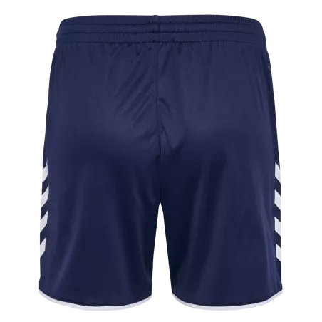Short Hummel hmlCore 2.0 bleu femme | Sport Time