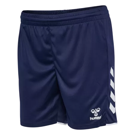 Short Hummel hmlCore 2.0 bleu femme | Sport Time