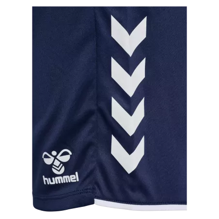 Short Hummel hmlCore 2.0 bleu femme | Sport Time